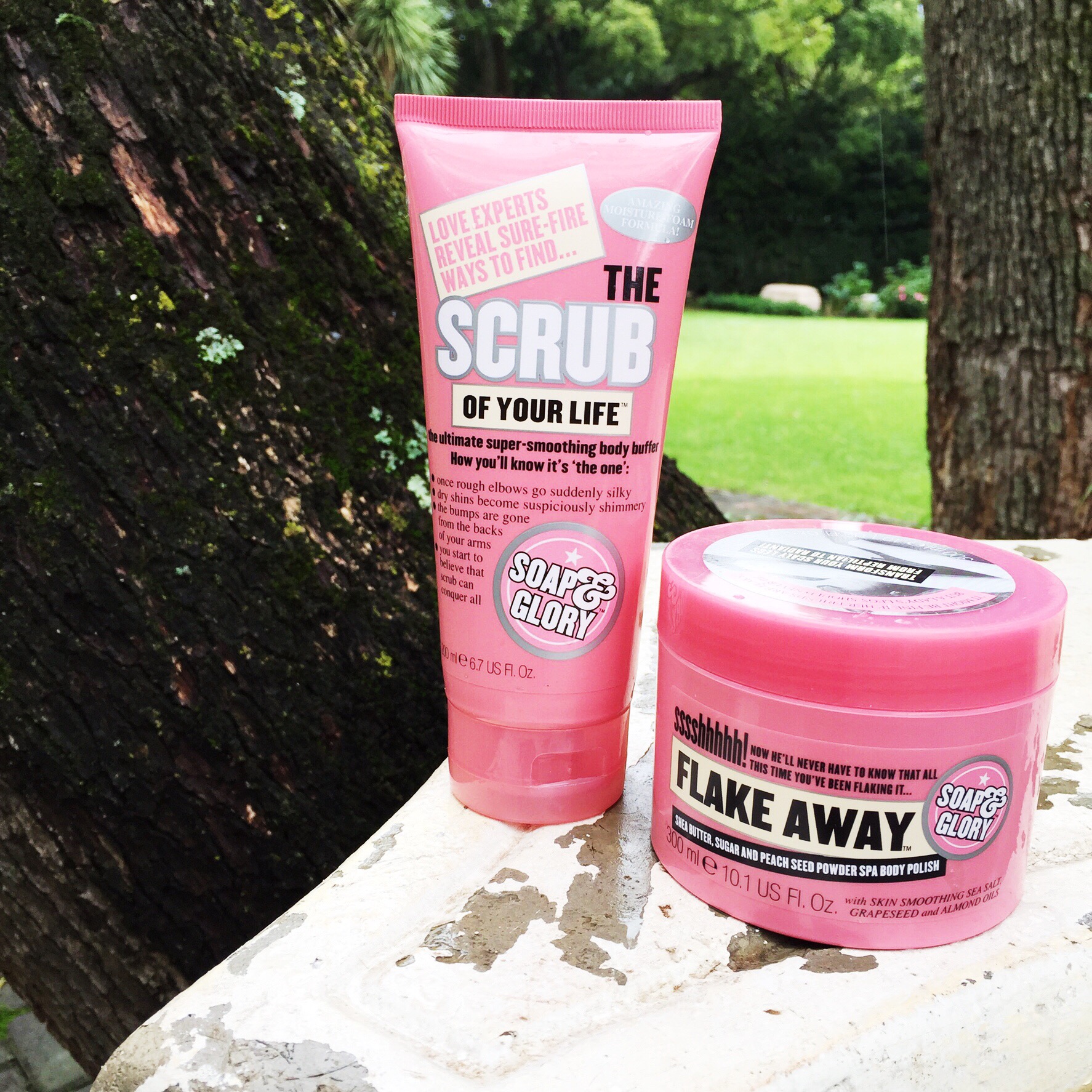 Soap & Glory exfoliators
