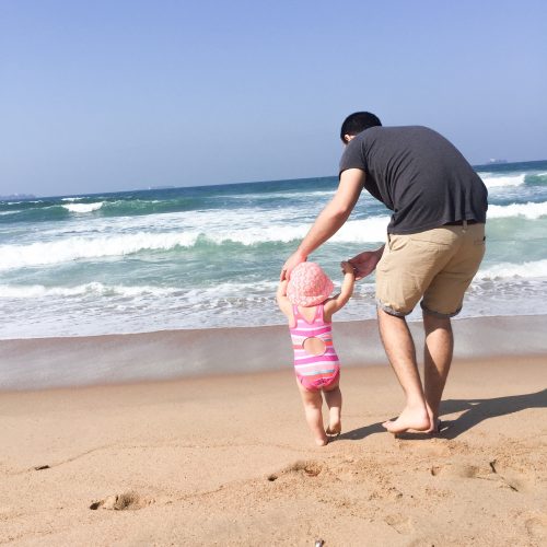 Visit the beach in Durban with Toddlers